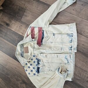 Blank NYC distressed jean jacket